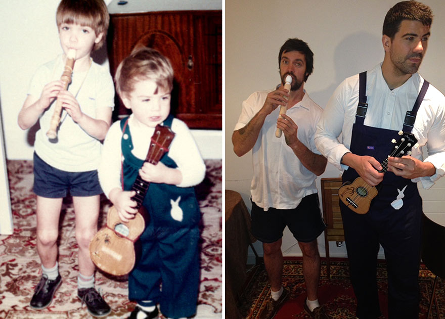 before-and-after-brothers-childhood-photos-parents-anniversary-gift-8