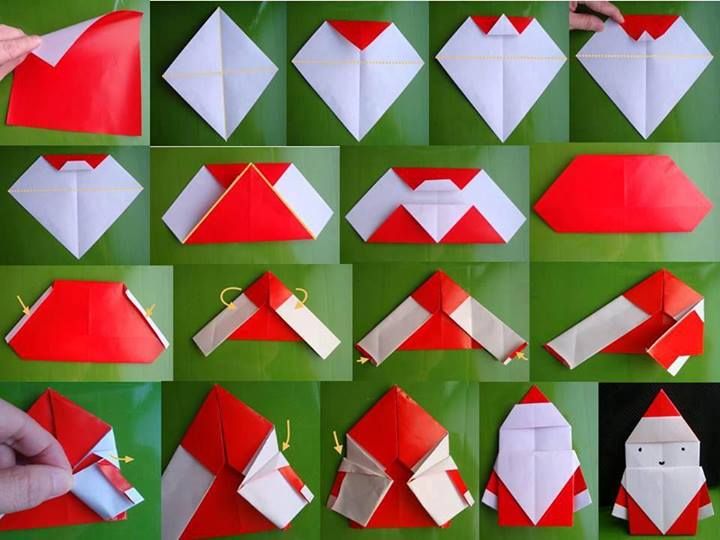 Create-Extremely-Cheerful-DIY-Origami-Santa-Claus-For-Your-Decor-or-as-Gifts
