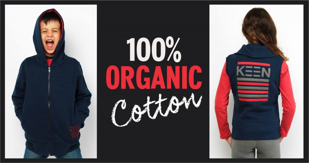 100% organic cotton